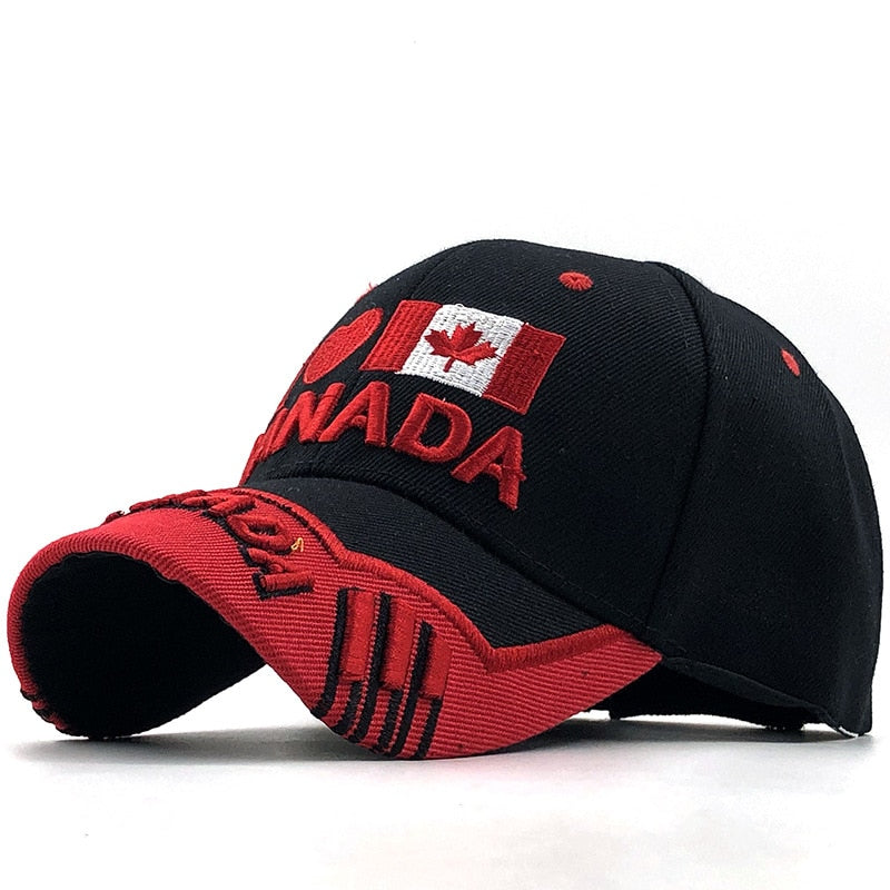 Canada Maple Leaf Baseball Cap