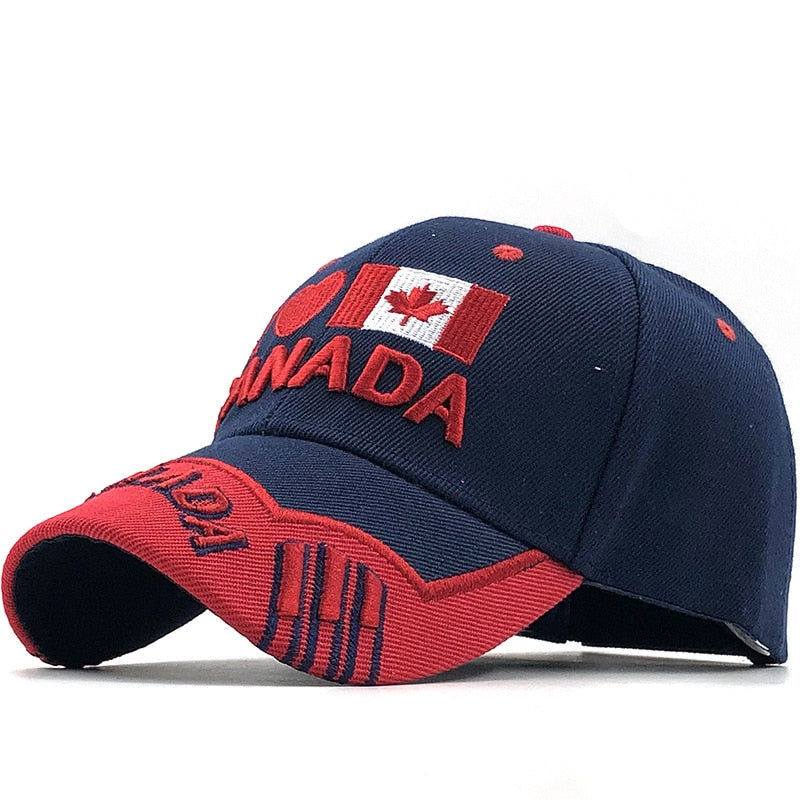 Canada Maple Leaf Baseball Cap