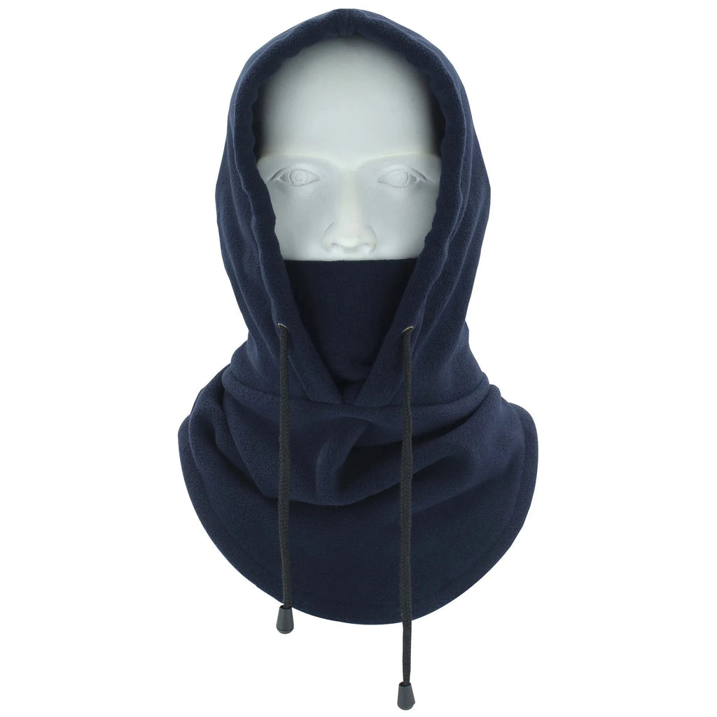 4120656Thermal fleece balaclava hoodie with an adjustable drawstring.6912055