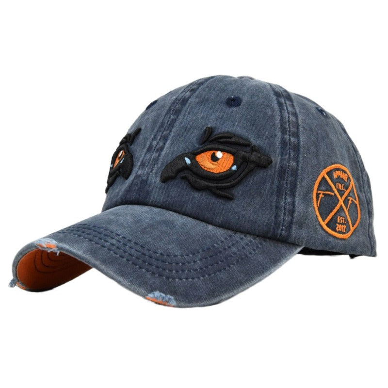 Washed Cotton Eyes Baseball Cap