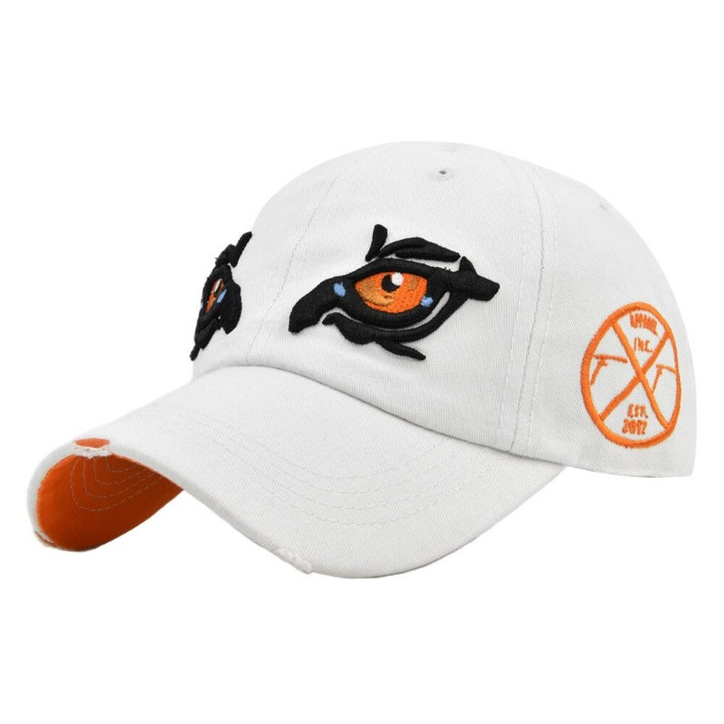 Washed Cotton Eyes Baseball Cap