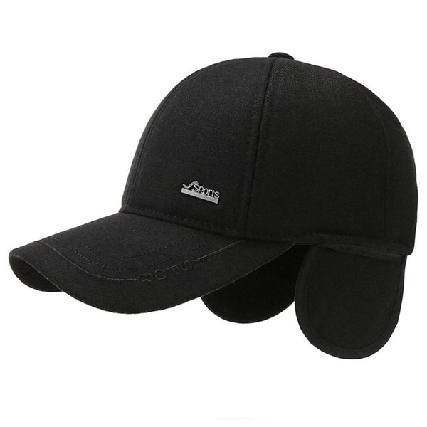 Winter Ear Cover Baseball Cap