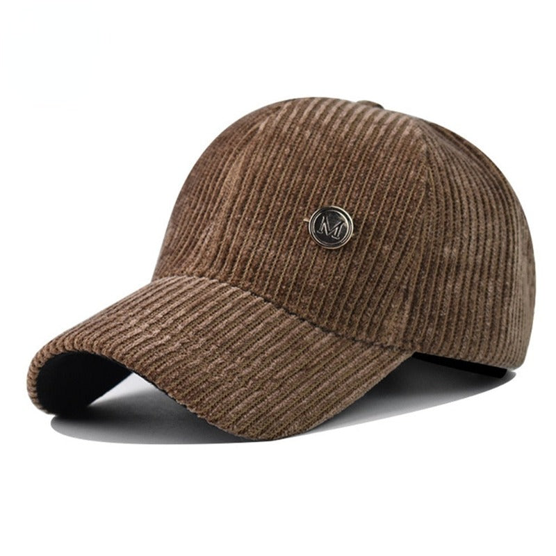 Chunky Corduroy Baseball Cap