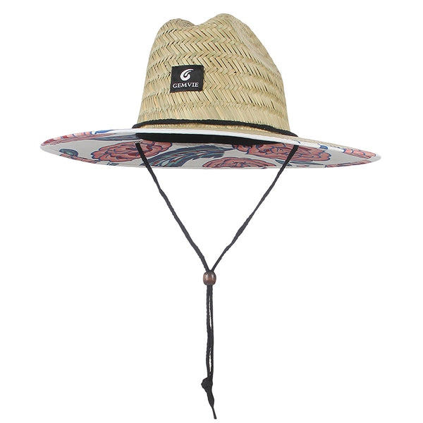 Wide Brim Straw Hat