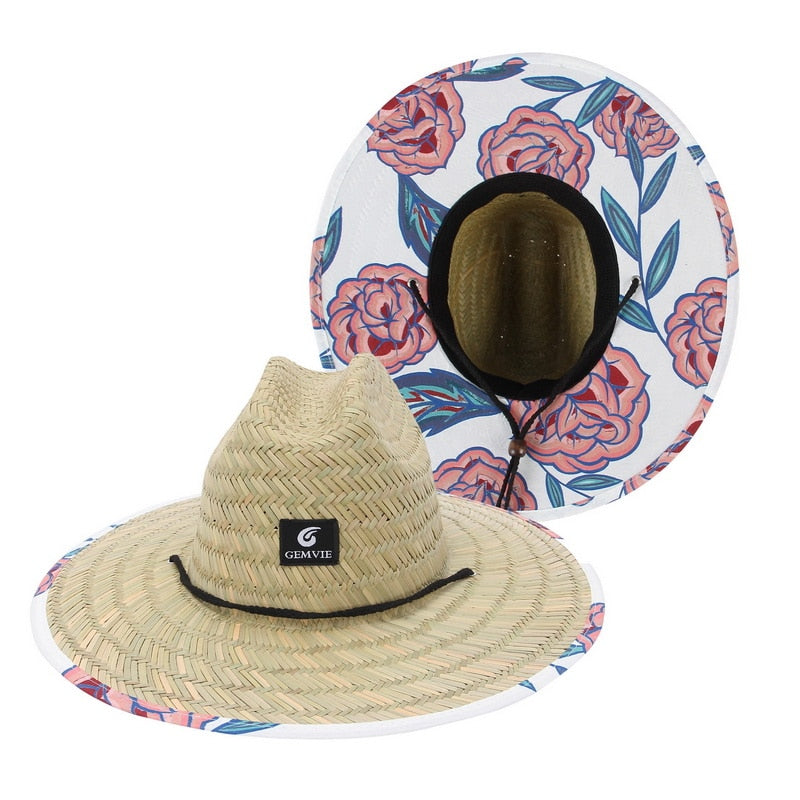 Wide Brim Straw Hat