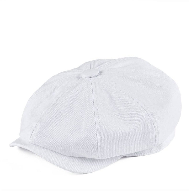 Twill Cotton Newsboy Cap