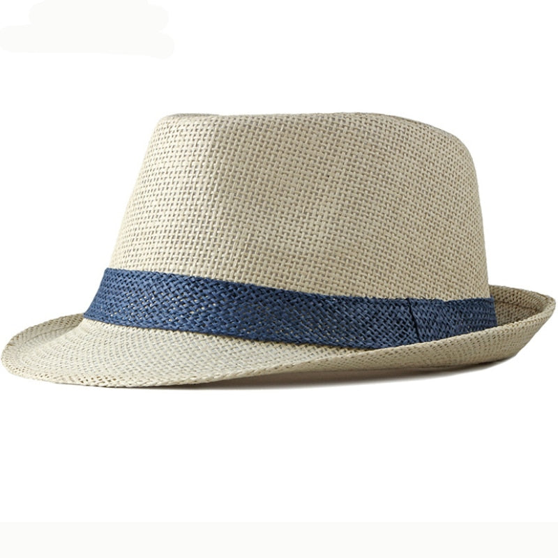 Classic Trilby Hat in Lightweight Straw