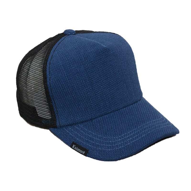 Linen Trucker Cap