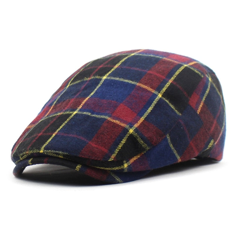 Plaid Driver's Cap