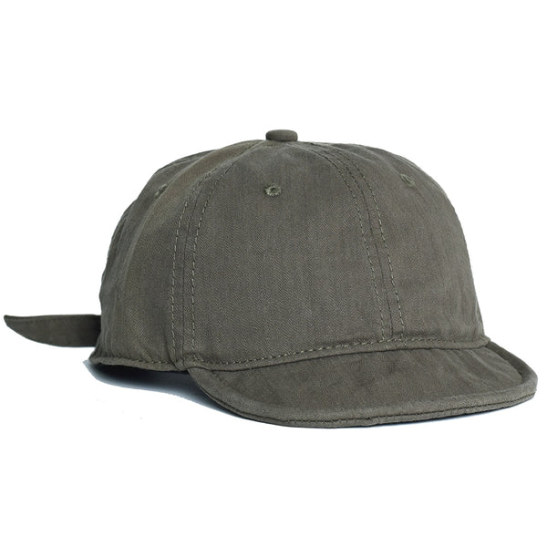 Vintage Baseball Cap with Short Peak