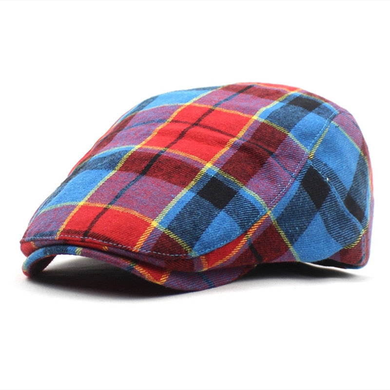 Plaid Driver's Cap