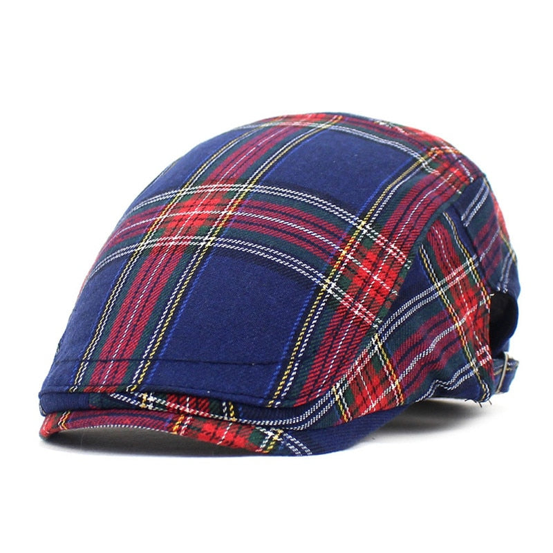 Tartan Driver's Cap