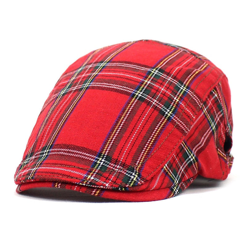 Tartan Driver's Cap