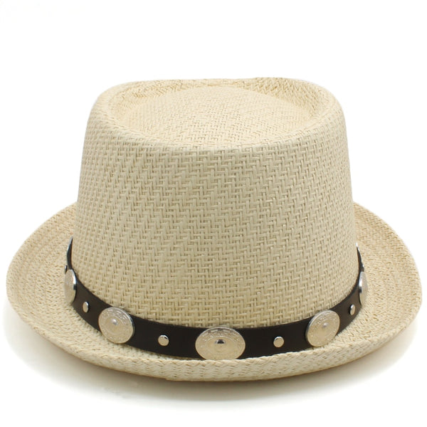 Straw Porkpie Hat