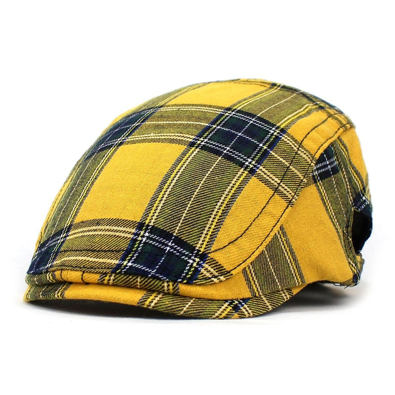 Tartan Driver's Cap