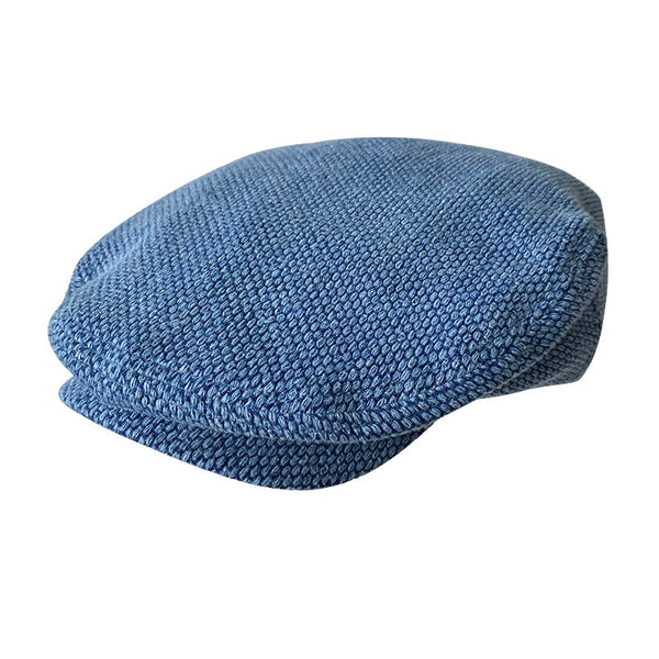 Coarse Stitch Flat Cap