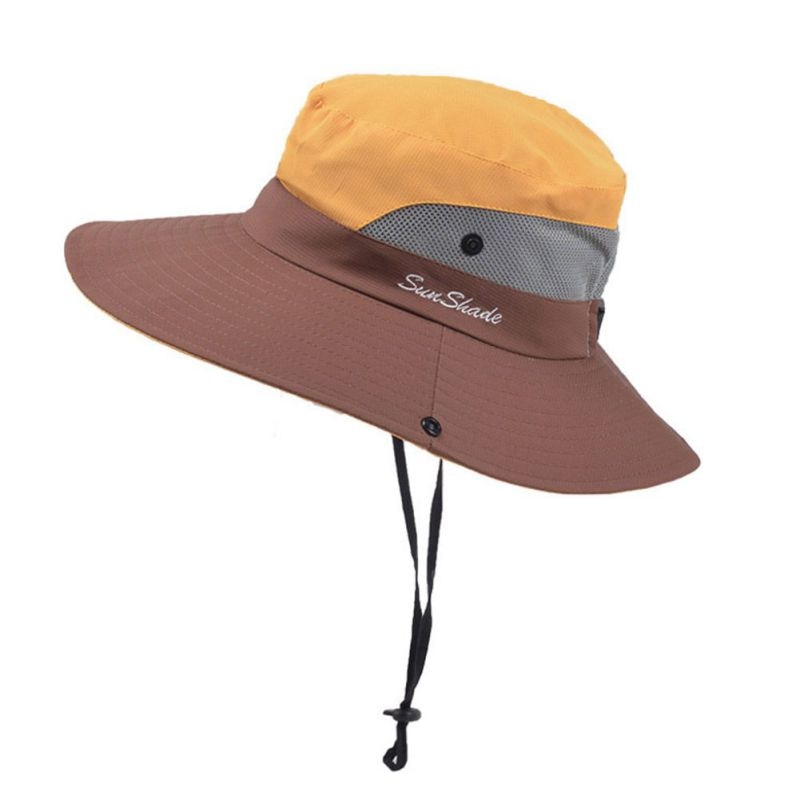 Wide Brim Breathable Active Hat