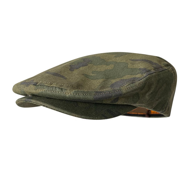 Camouflage Ascot Cap