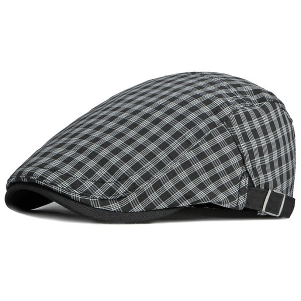 Gingham Driver's Cap