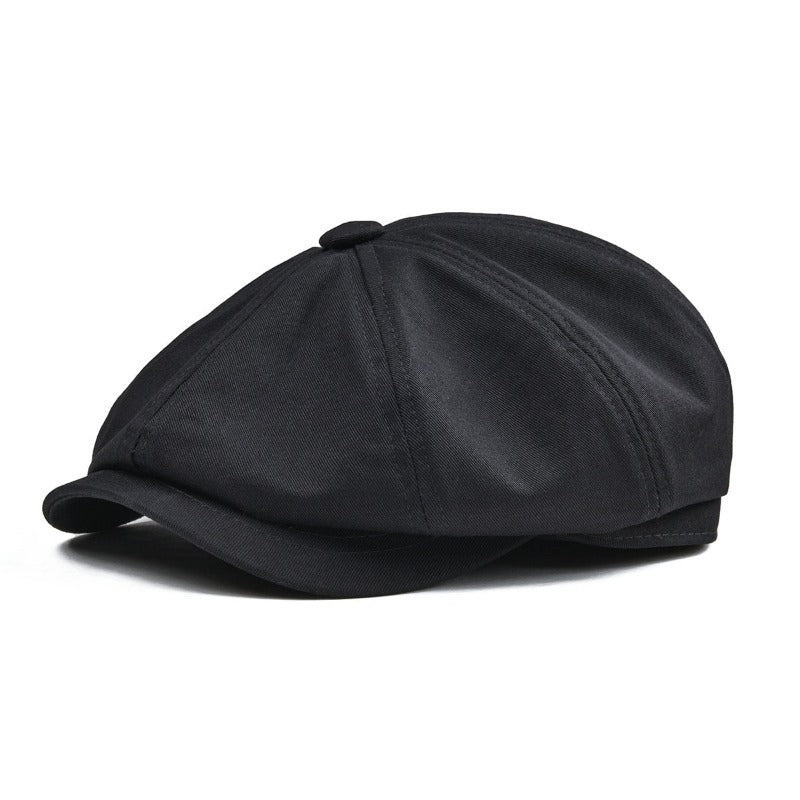 Twill Cotton Newsboy Cap