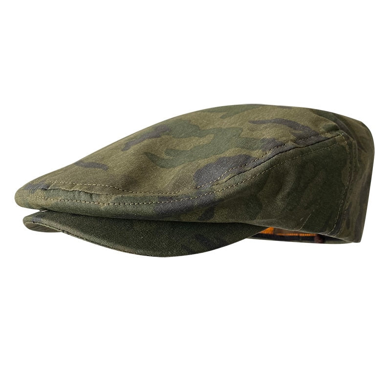 Camouflage Ascot Cap