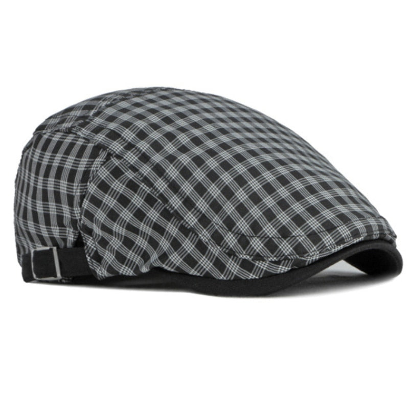 Gingham Driver's Cap